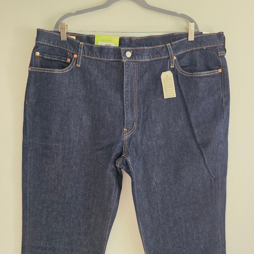 Levi's 541 Athletic Taper Jeans Mens 44x30 Dark Indigo NWT Stretch Premium - Picture 3 of 13